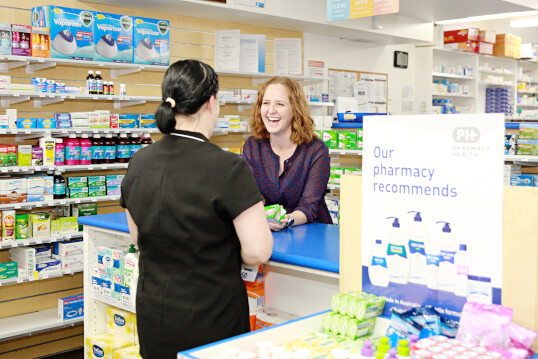 Flynn's Beach and  Lord Street Pharmacy